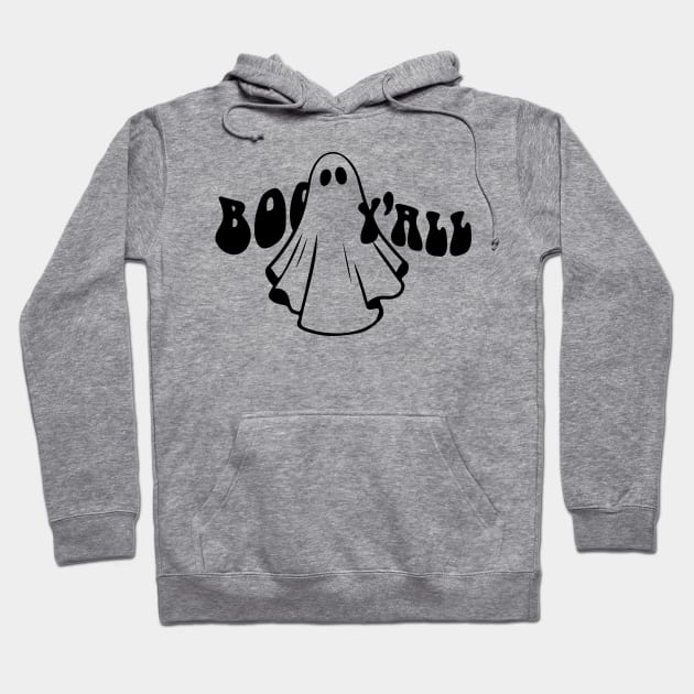 Boo Y'all  Halloween Hoodie by styleandlife